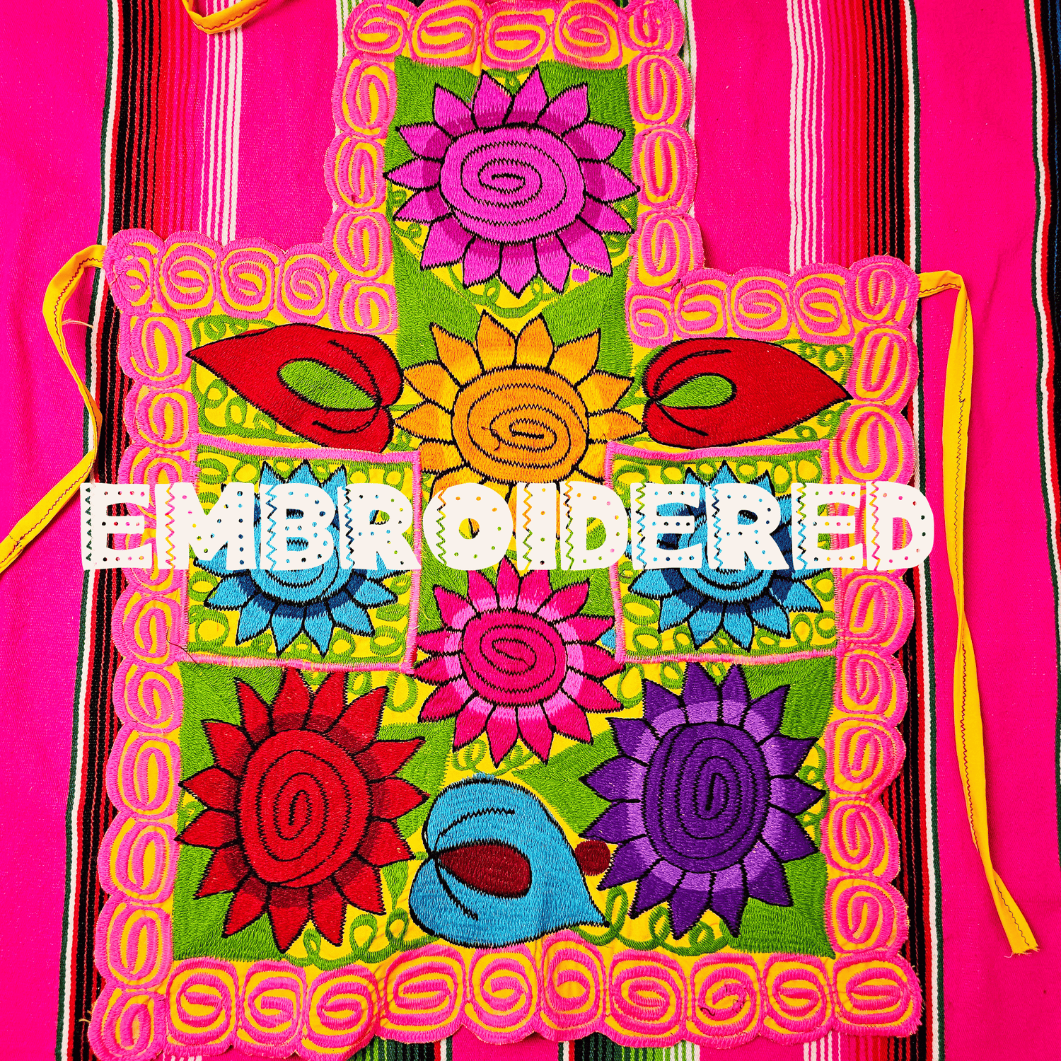 EMBROIDERED